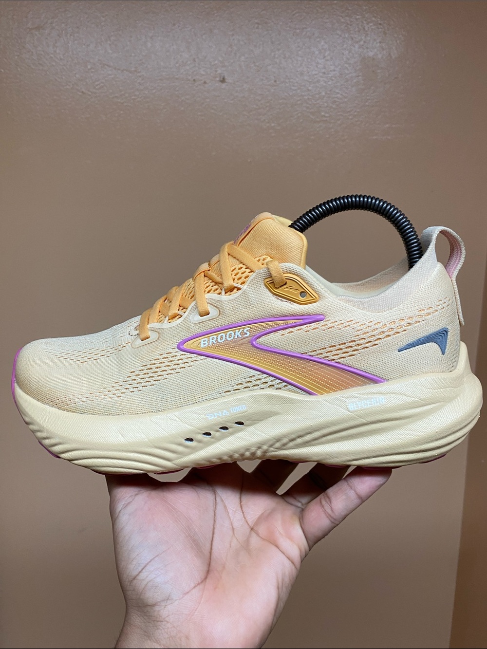 Brooks Glycerin 22 Women's Running Sneakers “Sherbert/Apricot/Pink” Size 9 - Picture 6 of 17